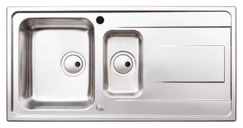 Abode AW5103 Ixis 1.5B Sink Rev Stainless Steel