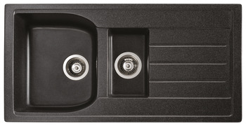 Abode AW3113 Oriel 1.5B Sink Rev Gr Black