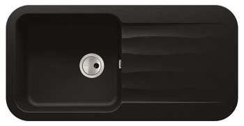 Abode AW3140 Dune 1.0B Sink Rev Gr Black