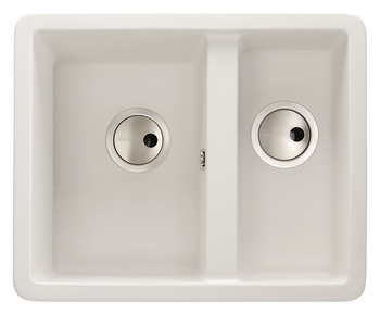 Abode AW3129 MX GR15 1.5B Sink Rev Gr Wh