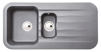 Abode AW3145 Dune 1.5B Sink Rev Gr Grey