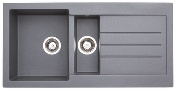 Abode AW3162 Xcite 1.5B Sink Rev Gr Grey