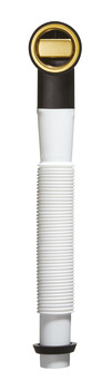 Abode AX1156 Overflow Rnd Pipework Brs