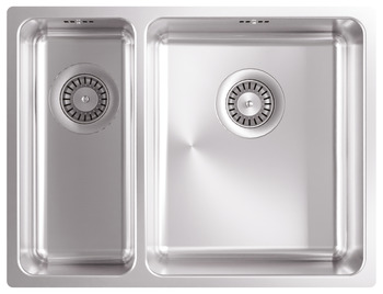 Abode AW5154 MX R25 1.5B Sink LHHB Brushed Stainless Steel