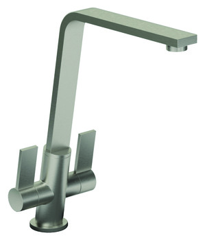Abode AT1221 Lin Flr Dual Lvr L-Tap Nickel