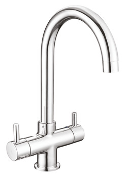 Hafele Sofia Dual Lvr C-Tap Polished Chrome