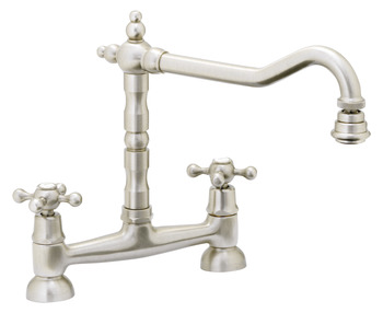Abode AT1048 Melford Brg Ctr-Tap Nickel