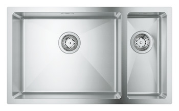 Grohe K700 UM 760mm 1.5B Sink RHHB Stainless Steel
