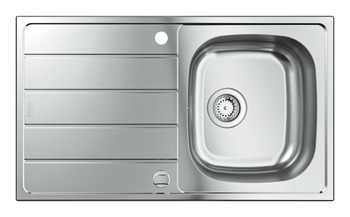 Grohe K200 860mm 1.0B Sink/Drain UH Stainless Steel