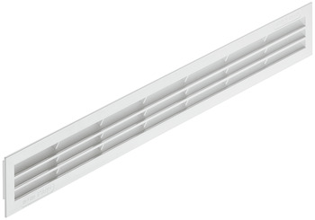 Ventilation Grille Rectangle 512x60mm Plastic White