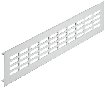 Ventilation Grille Rectangle 300x100mm Aluminium Silver Fire Rated