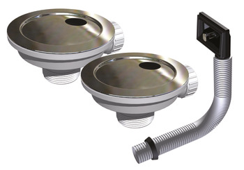 Abode AX1012 Orbit Strainer Wst/Overflow