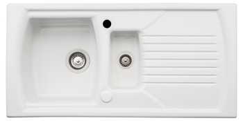 Abode AW1043 Milford 1.5B Sink Rev Cer