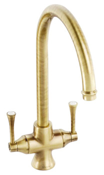 Abode AT1022 Gosford Dual Lvr C-Tap Brs