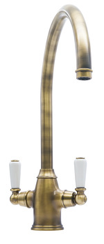 Bidbury&Co Amesbury Dual Lvr C-Tap Polished Brass