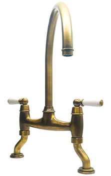 Bidbury&Co Moreton Bridge Dual Tap Polished Brass