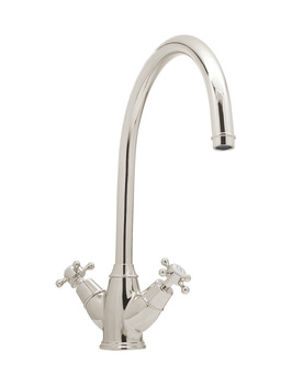 Bidbury&Co Yorkley Dual Lvr C-Tap Nickel