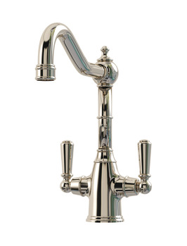 Bidbury&Co Bickton Dual Lvr Ctry Tap Nickel