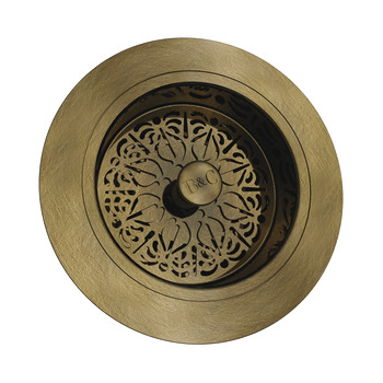 Bidbury&Co Luxury 3.5" Trad Waste Polished Brass