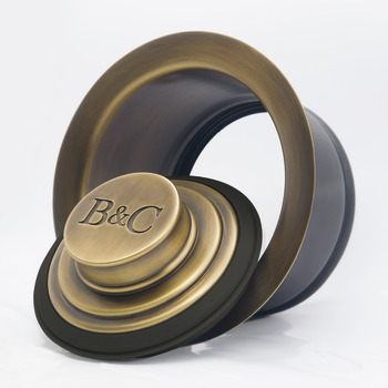 Bidbury&Co Luxury Waste Adapter Polished Brass