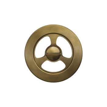 Bidbury&Co Luxury Overflow Rnd Polished Brass