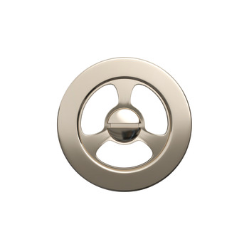 Bidbury&Co Luxury Overflow Rnd Nickel