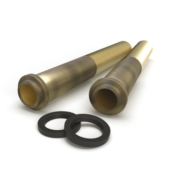 Bidbury&Co Straight Leg Kit Polished Brass