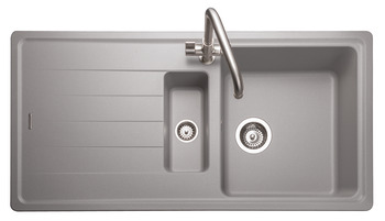 Rectangle Elements ELE1052DG 1.5B Sink Gr Grey