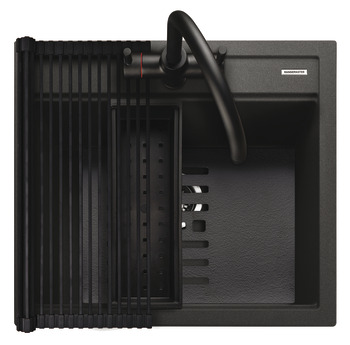 Rectangle Prato PRA570CH/ 1.0B Sink UH Com Cha