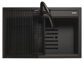 Rectangle Prato PRA790CH/ 1.0B Sink UH Com Cha