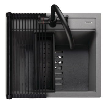Rectangle Prato PRA570CO/ 1.0B Sink UH Com Con