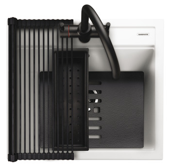 Rectangle Prato PRA570AW/ 1.0B Sink UH Com Wht