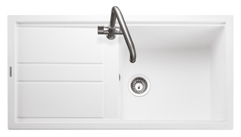 Rectangle Topaz Ign TOP1001AW/ 1.0B Sink Wht