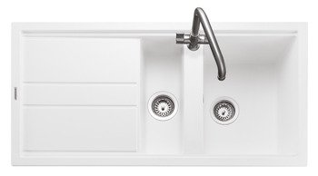 Rectangle Topaz Ign TOP1002AW/ 1.5B Sink Wht
