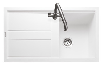 Rectangle Topaz Ign TOP860AW/ 1.0B Sink Wht