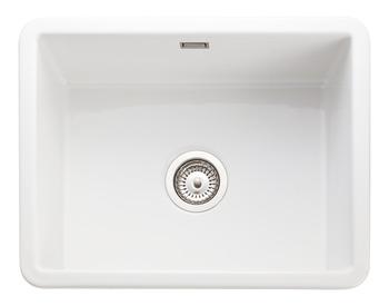 Rectangle Rustique CRUB4936WH 1.0B Sink Cer Wht