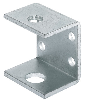 Screw On Bracket M10 U Shape Galvanised Steel