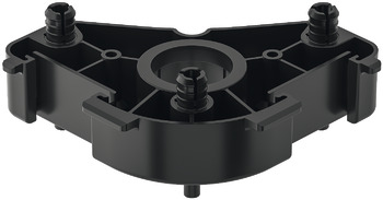 AXILO 78 Plinth Foot Top Sec Phillips Tri Black