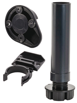 Plinth Feet Set 100mm SF Plastic Black x4
