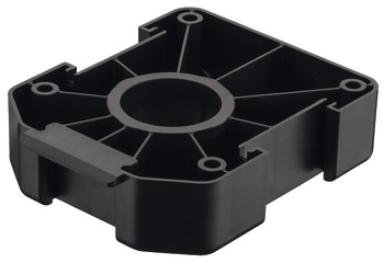 AXILO 78 Plinth Foot Top Sec SF Rec Black