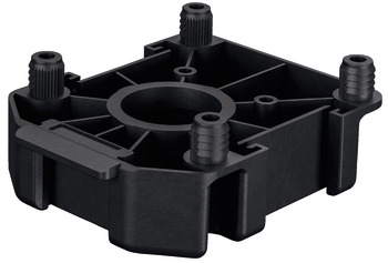 AXILO 78 Plinth Foot Top Sec Phillips Rec Black