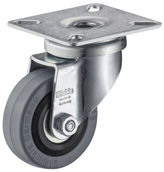 D50mm Castor Swivel without Brake Plastic Galvanised