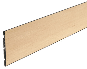 Plinth Panel 147x3000mm PVC/Oak Ven 713.35.211