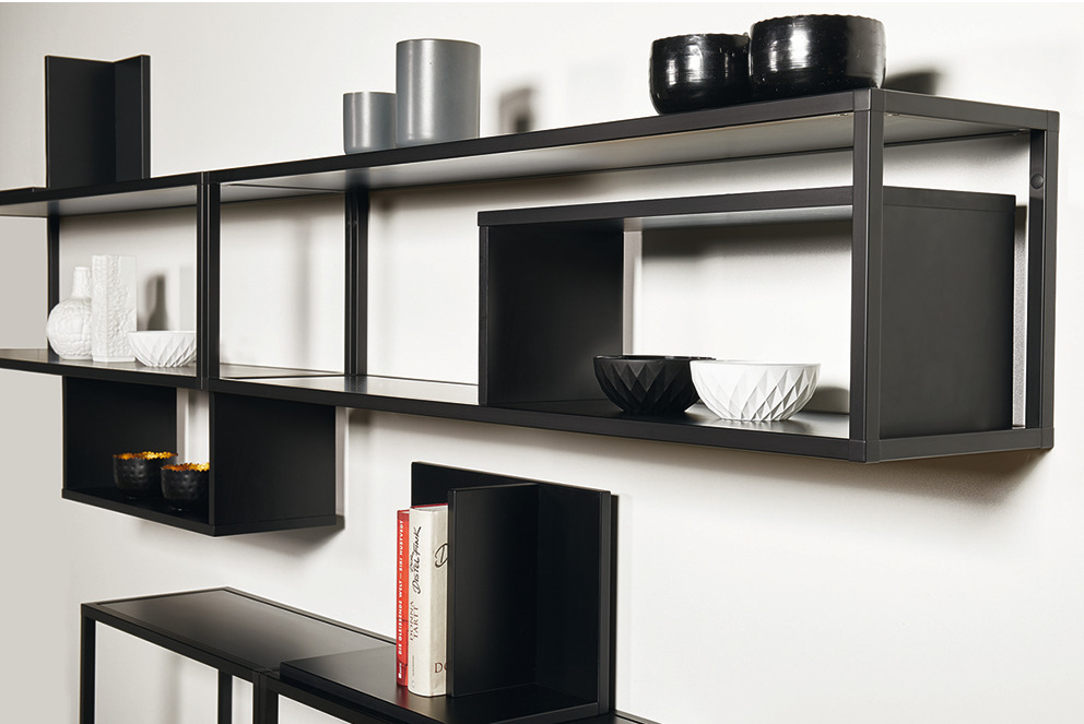 Smartcube Set 300x900mm Aluminium Black