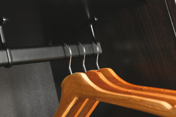 WithRobe Oval Rail 0.6x30x15x1219mm Steel Black