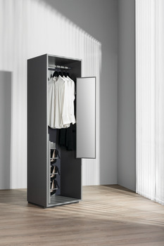 WithRobe PO Pivoting Mirror 1153mm Aluminium