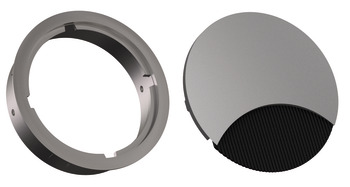 BachM Loop Round Cbl Outlet D80mm Zinc Alloy SSE