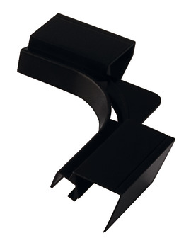 Loox5C Flex Plinth Pro Inr Crn Plastic Black