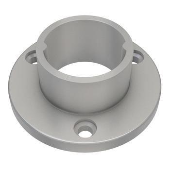 Loox WithRobe End Supports Zinc Alloy Silver