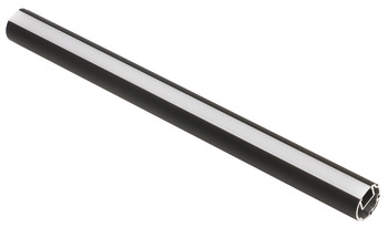 Loox WithRobe Profile D25mm 2.5m Plastic/Anodised MB